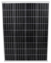 100 Watt Solar Panel Monocrystalline Rigid Roof / Ground Mount